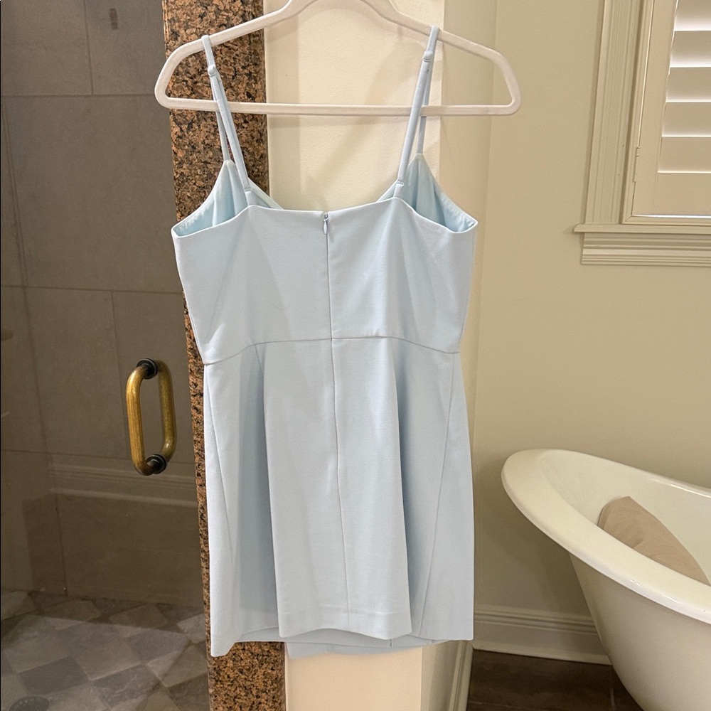 French Connection Light Blue Mini Dress - Picture 2 of 2